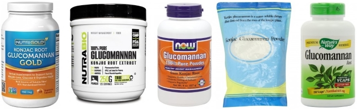 top brands of glucomannan powder