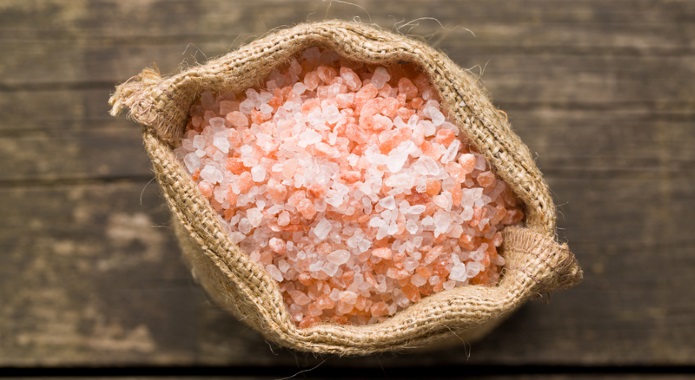bag of pink salt