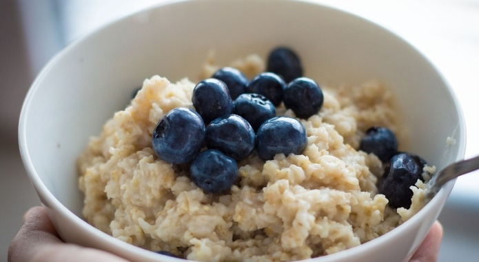 oats blueberries