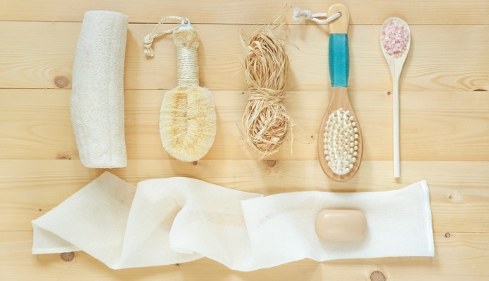 tools for skin brushing