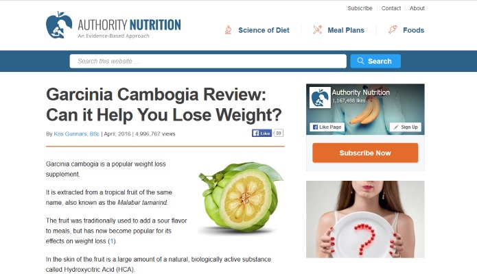 authoritynutrition on garcinia cambogia