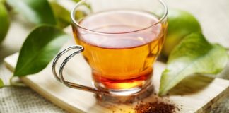 red rooibos hot tea