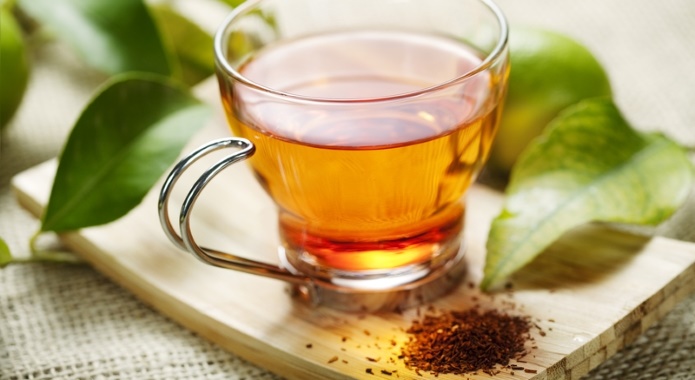 red rooibos hot tea