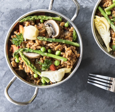 vegan paella mobile