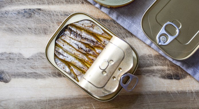 sardines canned in oil