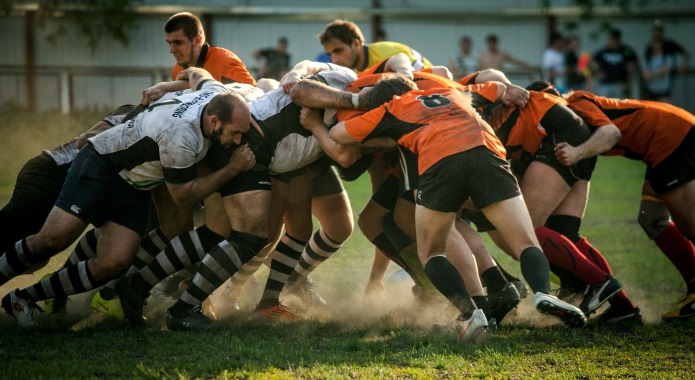 rugby game